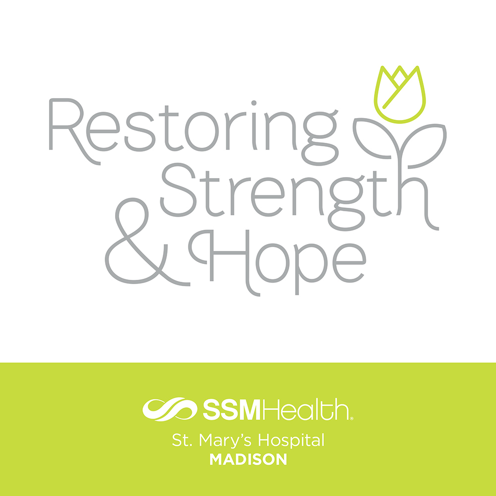 St. Mary's Restoring Strength & Hope Logo Design