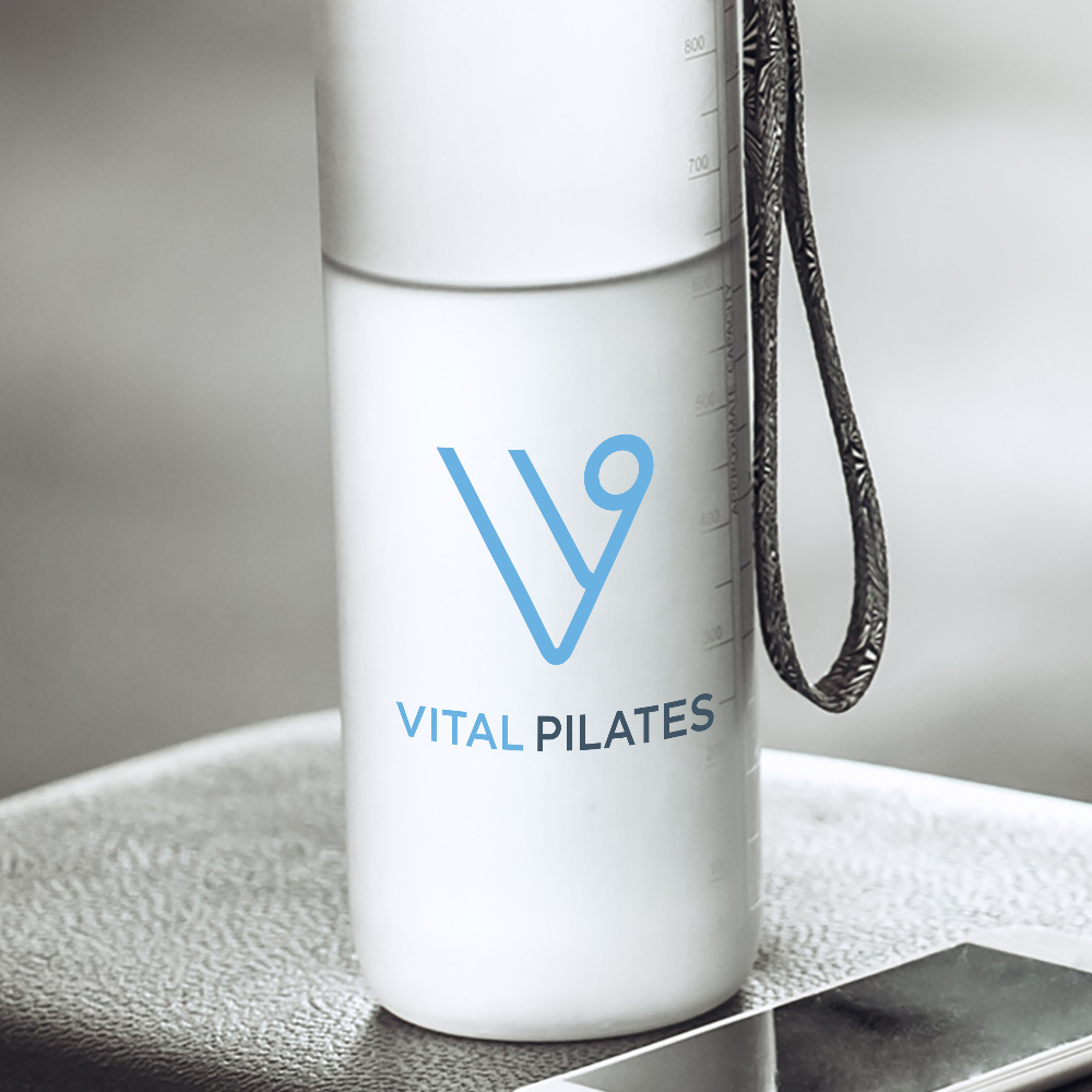 Vital Pilates Logo Design